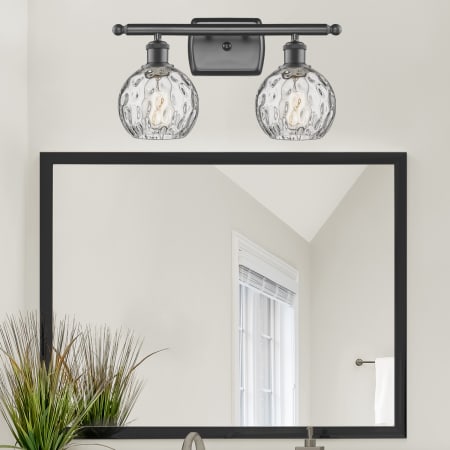 A large image of the Innovations Lighting 516-2W-11-16 Athens Vanity Alternate Image