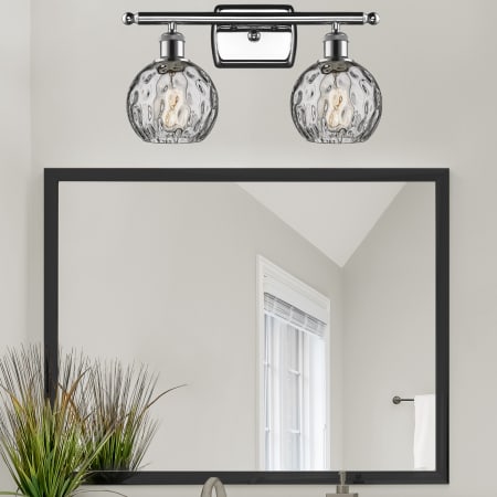 A large image of the Innovations Lighting 516-2W-11-16 Athens Vanity Alternate Image