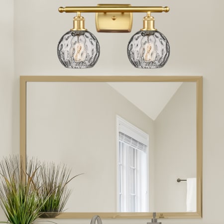 A large image of the Innovations Lighting 516-2W-11-16 Athens Vanity Alternate Image