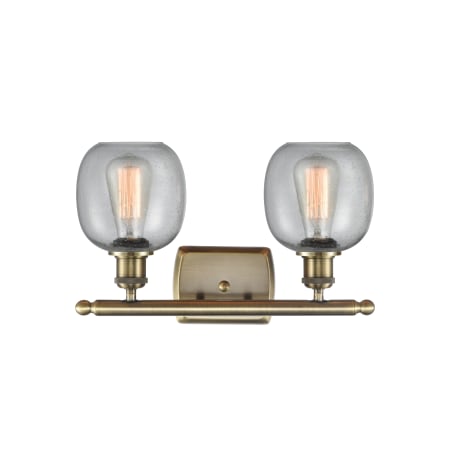 A large image of the Innovations Lighting 516-2W-11-16 Belfast Vanity Alternate Image