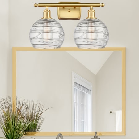 A large image of the Innovations Lighting 516-2W-11-18 Athens Vanity Alternate Image