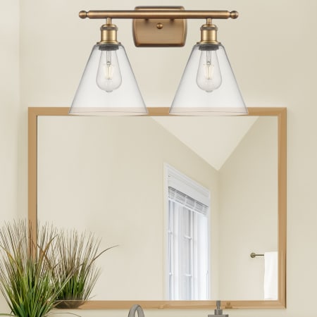 A large image of the Innovations Lighting 516-2W-11-18 Berkshire Vanity Alternate Image