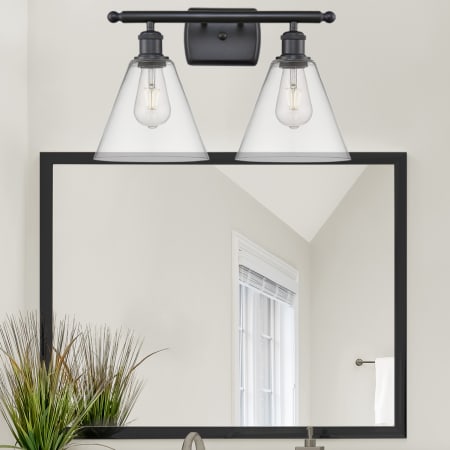 A large image of the Innovations Lighting 516-2W-11-18 Berkshire Vanity Alternate Image