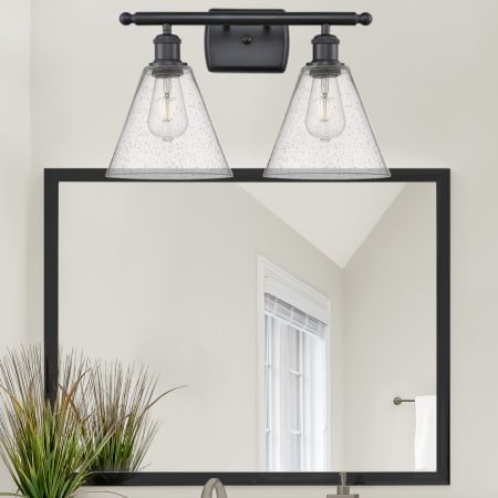 A large image of the Innovations Lighting 516-2W-11-18 Berkshire Vanity Alternate Image