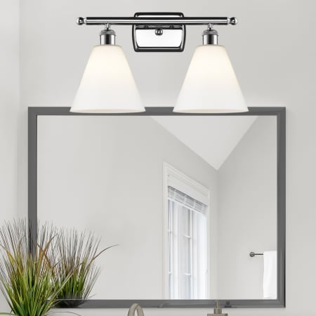 A large image of the Innovations Lighting 516-2W-11-18 Berkshire Vanity Alternate Image