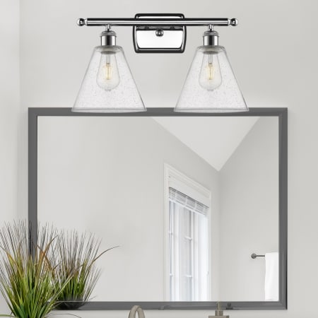 A large image of the Innovations Lighting 516-2W-11-18 Berkshire Vanity Alternate Image