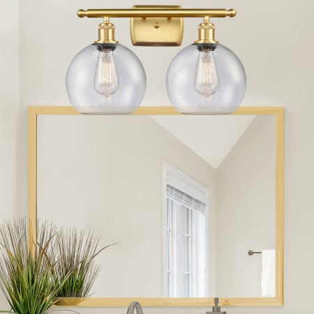 A large image of the Innovations Lighting 516-2W-12-18 Athens Vanity Alternate Image