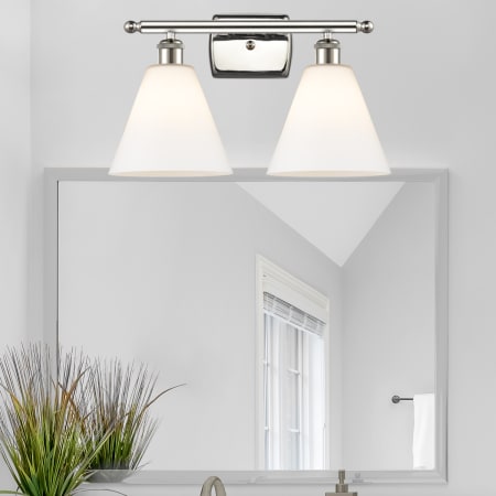 A large image of the Innovations Lighting 516-2W-12-18 Berkshire Vanity Alternate Image