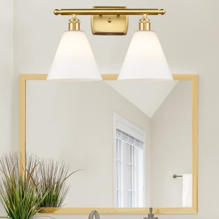 A large image of the Innovations Lighting 516-2W-12-18 Berkshire Vanity Alternate Image