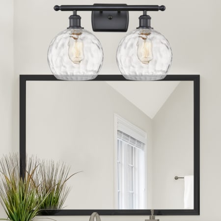 A large image of the Innovations Lighting 516-2W-13-18 Athens Vanity Alternate Image