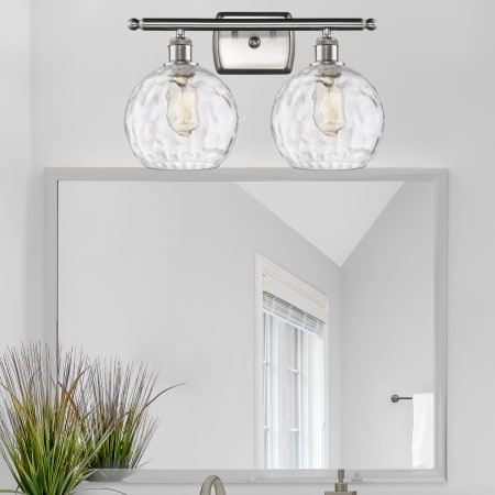 A large image of the Innovations Lighting 516-2W-13-18 Athens Vanity Alternate Image