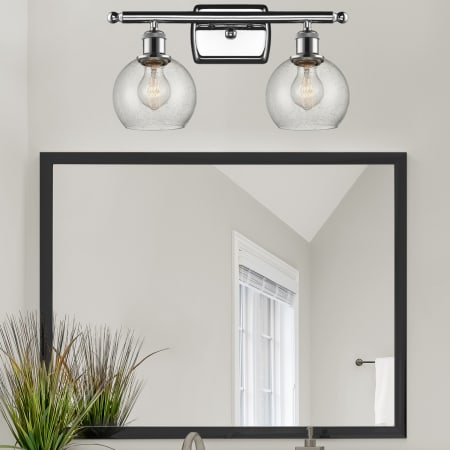 A large image of the Innovations Lighting 516-2W-9-16 Athens Vanity Alternate Image