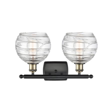 A large image of the Innovations Lighting 516-2W Deco Swirl Alternate Image