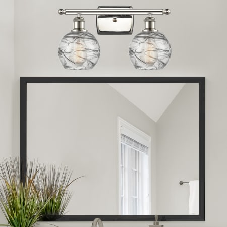A large image of the Innovations Lighting 516-2W Small Deco Swirl Alternate Image