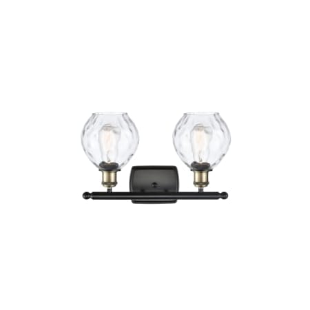 A large image of the Innovations Lighting 516-2W Small Waverly Alternate Image