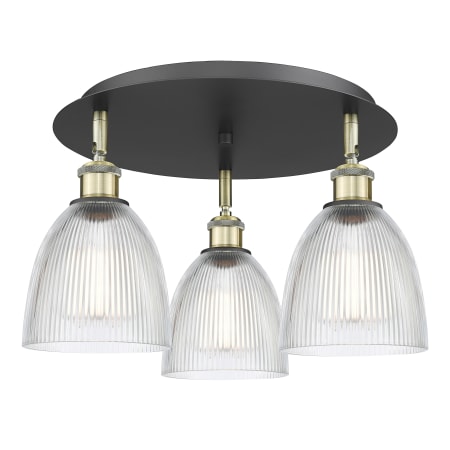 A large image of the Innovations Lighting 516-3C-10-18 Castile Flush Alternate Image