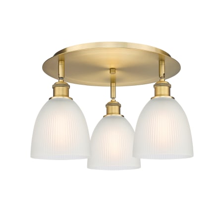 A large image of the Innovations Lighting 516-3C-10-18 Castile Flush Alternate Image