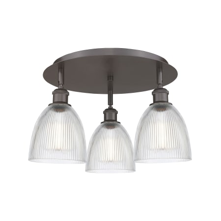 A large image of the Innovations Lighting 516-3C-10-18 Castile Flush Alternate Image