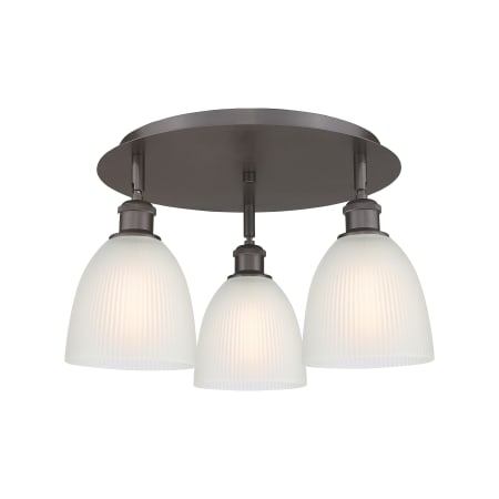 A large image of the Innovations Lighting 516-3C-10-18 Castile Flush Alternate Image