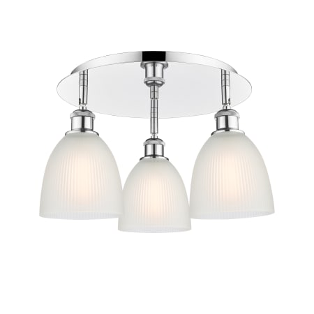 A large image of the Innovations Lighting 516-3C-10-18 Castile Flush Alternate Image