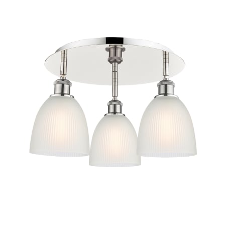 A large image of the Innovations Lighting 516-3C-10-18 Castile Flush Alternate Image