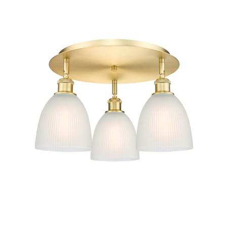 A large image of the Innovations Lighting 516-3C-10-18 Castile Flush Alternate Image