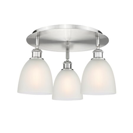 A large image of the Innovations Lighting 516-3C-10-18 Castile Flush Alternate Image