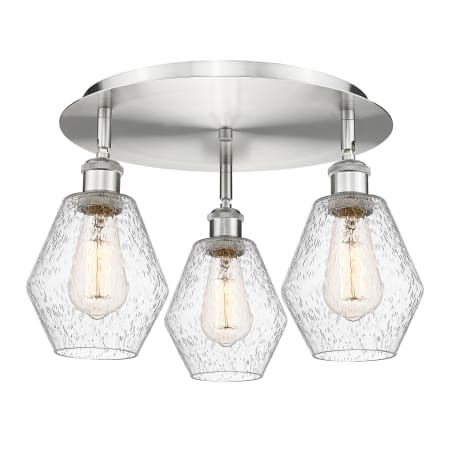 A large image of the Innovations Lighting 516-3C-10-18 Cindyrella Flush Alternate Image