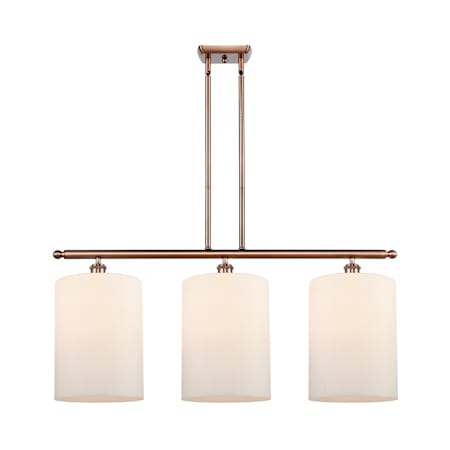 A large image of the Innovations Lighting 516-3I-10-36-L Cobbleskill Linear Alternate Image