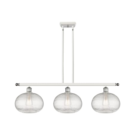 A large image of the Innovations Lighting 516-3I-10-37 Ithaca Pendant Alternate Image