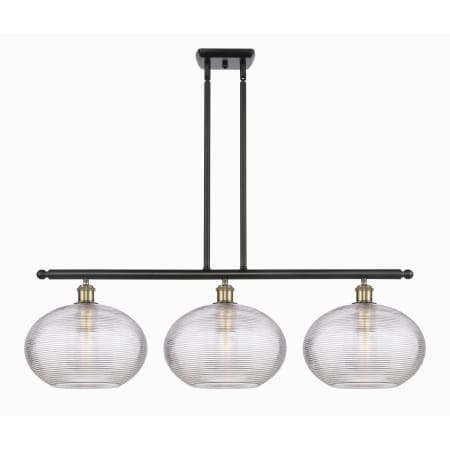 A large image of the Innovations Lighting 516-3I-12-39 Ithaca Pendant Alternate Image