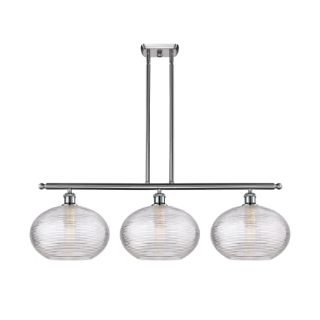 A large image of the Innovations Lighting 516-3I-12-39 Ithaca Pendant Alternate Image