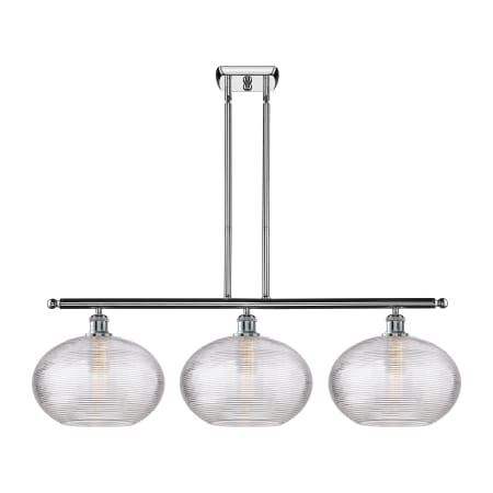 A large image of the Innovations Lighting 516-3I-12-39 Ithaca Pendant Alternate Image