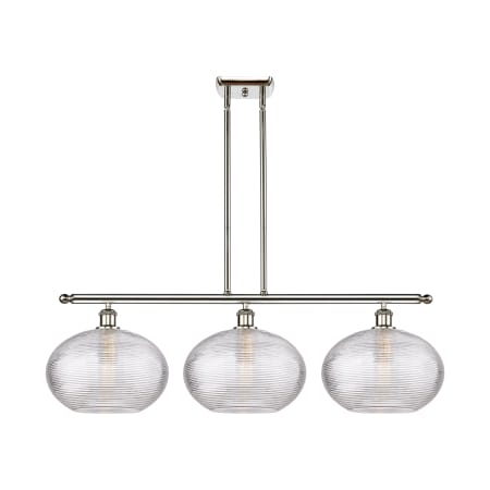 A large image of the Innovations Lighting 516-3I-12-39 Ithaca Pendant Alternate Image