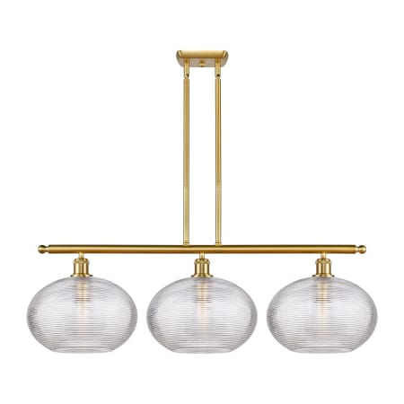 A large image of the Innovations Lighting 516-3I-12-39 Ithaca Pendant Alternate Image