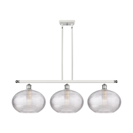 A large image of the Innovations Lighting 516-3I-12-39 Ithaca Pendant Alternate Image