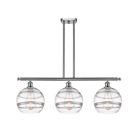 A large image of the Innovations Lighting 516-3I-13-37 Rochester Pendant Alternate Image