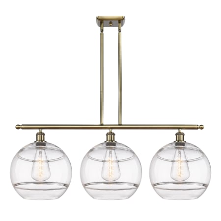 A large image of the Innovations Lighting 516-3I-14-39 Rochester Pendant Alternate Image