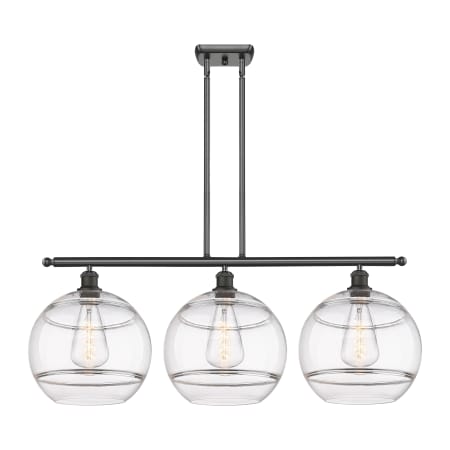 A large image of the Innovations Lighting 516-3I-14-39 Rochester Pendant Alternate Image