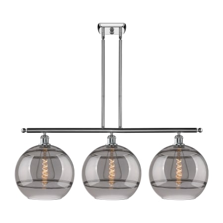 A large image of the Innovations Lighting 516-3I-14-39 Rochester Pendant Alternate Image