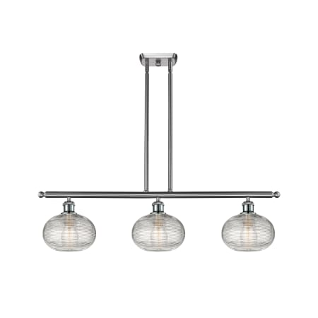 A large image of the Innovations Lighting 516-3I-9-36 Ithaca Pendant Alternate Image