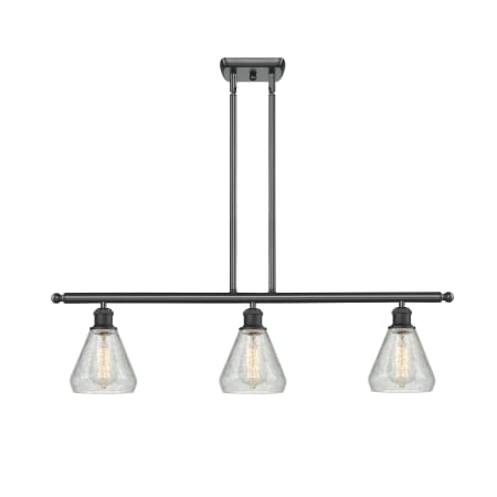 A large image of the Innovations Lighting 516-3I Conesus Innovations Lighting 516-3I Conesus