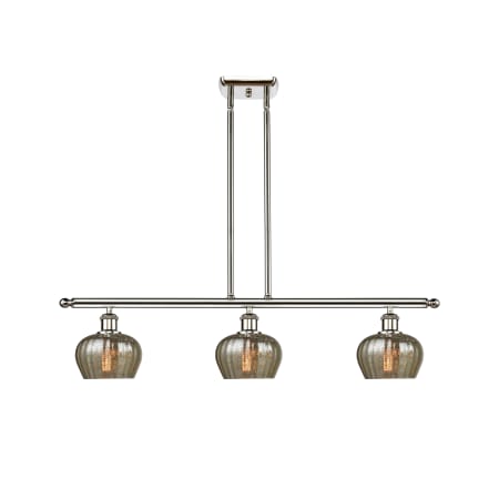 A large image of the Innovations Lighting 516-3I Fenton Polished Nickel / Mercury