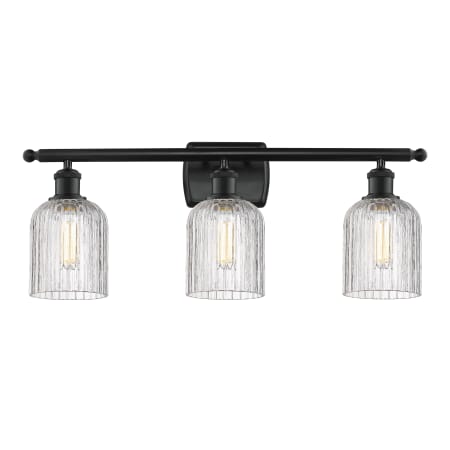 A large image of the Innovations Lighting 516-3W-10-25-Bridal Veil-Bathroom Vanity Light Alternate Image