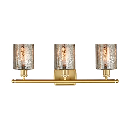 A large image of the Innovations Lighting 516-3W-10-26 Cobbleskill Vanity Alternate Image
