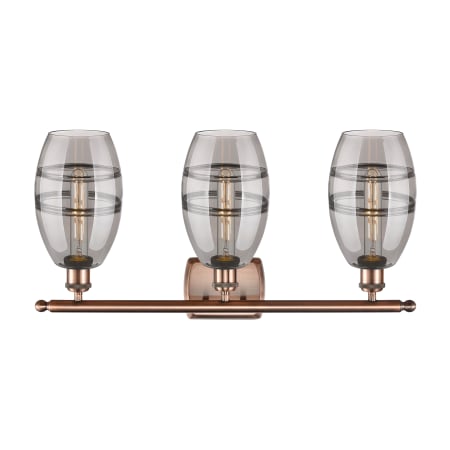 A large image of the Innovations Lighting 516-3W-10-26-Vaz-Bathroom Vanity Light Alternate Image