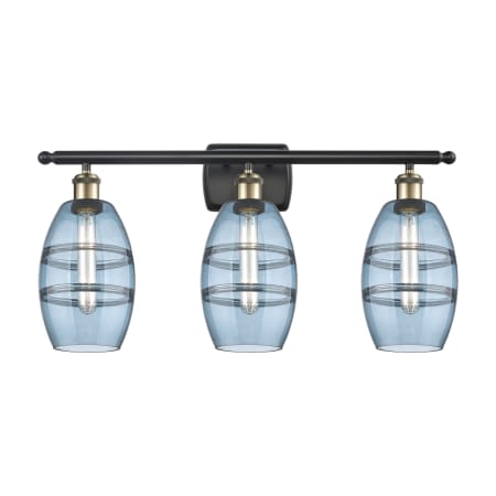 A large image of the Innovations Lighting 516-3W-10-26-Vaz-Bathroom Vanity Light Alternate Image