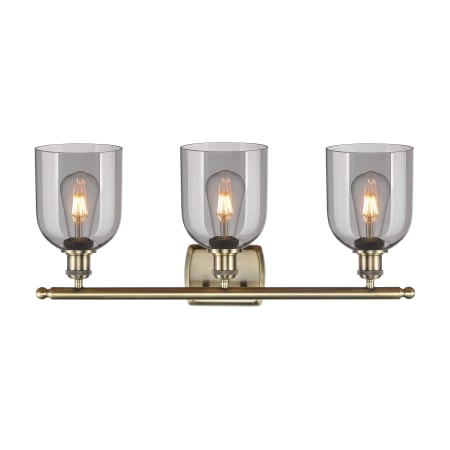 A large image of the Innovations Lighting 516-3W-11-26-Bella-Bathroom Vanity Light Alternate Image