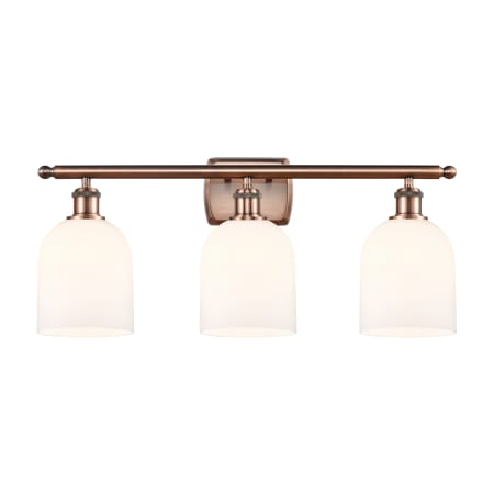 A large image of the Innovations Lighting 516-3W-11-26-Bella-Bathroom Vanity Light Alternate Image