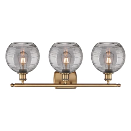 A large image of the Innovations Lighting 516-3W-11-28-Athens Deco Swirl-Vanity Light Alternate Image